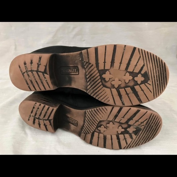 women’s size 7 McKinley leather low heel  boots - Picture 4 of 9